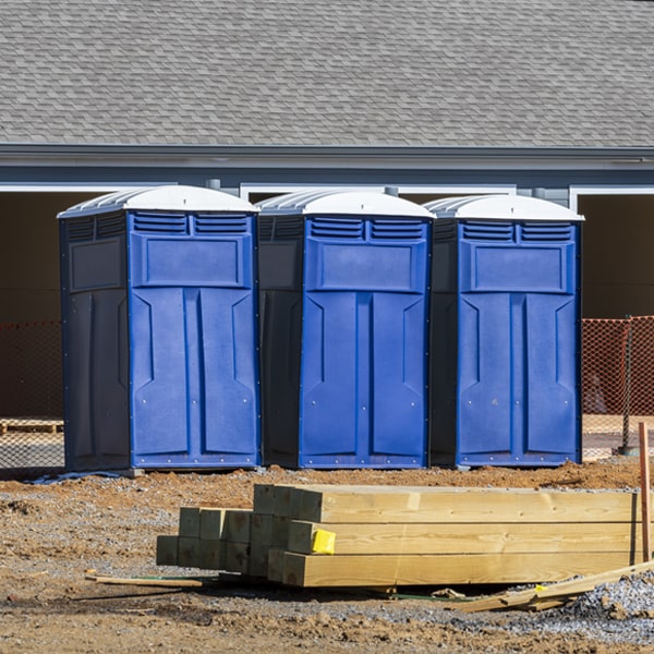 how do you ensure the porta potties are secure and safe from vandalism during an event in West Point Arkansas